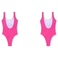 thumbnail image 2 of Naiovety Mujer Mono Traje de baño Verano Poliéster Sin espalda Traje de baño Ropa de playa Type5 NO5, 2 of 6