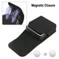 thumbnail image 3 of Belt Clip Case Men Waist Bag for Samsung Galaxy Z Flip6 Flip5 6 5 4 3 5G,Moto Razr 50 40 2024,Oppo Find N2 N3 Flip Holster Pouch (Black,For Find N2 Flip), 3 of 7