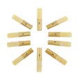 thumbnail image 3 of LADE 10 Pcs Anches en Bambou Force 2.5 pour Alto bB Sax Saxophone Accessoire de Remplacement, 3 of 8