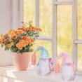 thumbnail image 4 of 2 Sets Pink Gnome Plush Kit Stuffed Gnomes Kit Summer Flamingo Doll Making Kit Doll Kit Stuffed Dwarf Making Kit for Beginners Sewing Doll Kit with Colorful Lemon Decorations, 4 of 7