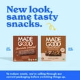 thumbnail image 3 of MadeGood Cookie Crumble Chocolate Drizzled Granola Bars 5 bars, 3 of 9
