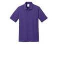 thumbnail image 5 of Port & Company KP155 Mens Core Blend Pique Polo T-Shirt, Purple - 4XL, 5 of 6