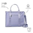 thumbnail image 4 of TOTTO Bolsa de Dama | Mujer Crossbody Tote con Porta Laptop 15.4'' - TOTE-BAG M lila M, 4 of 5