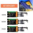 thumbnail image 3 of 600W Solar Microinverter Pure Sine MPPT Grid Tie DC18-50V Wave Inverter, 3 of 5