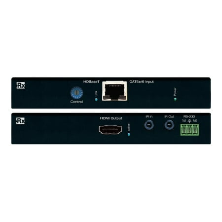 Key Digital - XOA Series Power over HDBaseT/HDMI CAT5e/6 Tx and Rx HDMI Extenders - Black