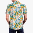 thumbnail image 4 of Balery Colorful Fruits Printed Men’s Short Sleeve Polo Shirt, Midweight Men's Shirt,Golf Polo shirts -Small, 4 of 9