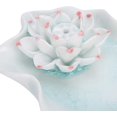 thumbnail image 2 of Soporte de incienso de Cerámica CHAO en forma de flor azul claro, 2 of 5