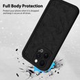 thumbnail image 2 of Funda de teléfono MZELQ para iPhone 12 Pro con flores florales de silicona, 2 of 6
