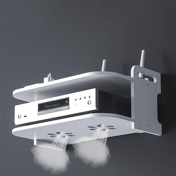 Étagère de Rangement pour Câbles Design Creux pour 30cm