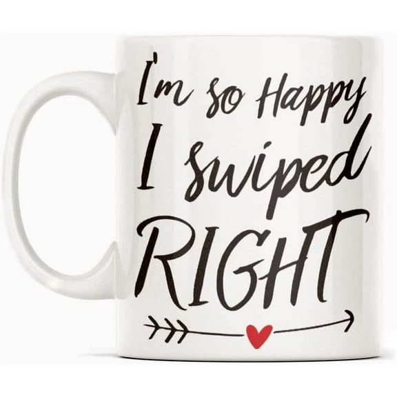 Online Dating Joke Relationship Goals Mug Gift, White Funny Sarcasm Coffee Cup Novelty