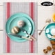 thumbnail image 3 of Mantel Individual Jadeshay 2 Piezas PVC Tipo Raya Azul Rojo, 3 of 8