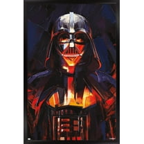 Star Wars: Obi-Wan Kenobi - Darth Vader Painting Wall Poster, 14.725" x 22.375" Framed