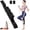B, variant on Numbered Fitness Resistance Band – 8-Level Adjustable Exercise Band for Stretching, Yoga, Glutes & Full Body Workout, Home Gym Strength Training for Men & Women