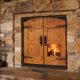 thumbnail image 1 of unbranded Mango De Puerta Para De Leña Negro Con Agarre Antideslizante Resistente Para Y Chimenea, 1 of 8