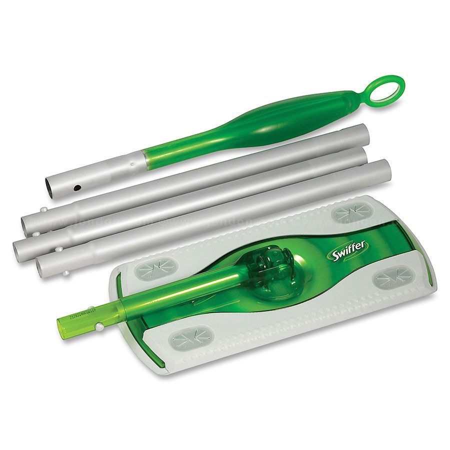 1Pc P&G Swiffer Sweeper Mop 10Inch Wide Mop, Green (3 PK)