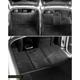 thumbnail image 2 of 3W Tesla Model Y Floor Mats, All-Weather TPE Floor Liner Compatible for Tesla Model Y 2020-2024 Full Set Black Floor Mats & Cargo Liner and Rear Seat Back Mats Accseeories for Tesla 5-Seater, 2 of 7
