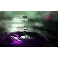 thumbnail image 2 of Tammy Putman 44x29 Gallery Wrapped Canvas Wall Art Titled - Grape Drink Drop III, 2 of 4