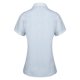 thumbnail image 2 of Premier- Camisa de trabajo de manga corta con popelín de gran  para mujer (Azul claro), 2 of 2