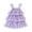 A-Purple116, variant on Bobifish Newborn Girls Dresses Spaghetti Strap Ruffle Shoulder Polka Dot Tiered Tulle Cute Party Dress Birthday Outdoor Holiday Event Sundress