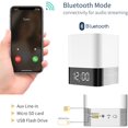 thumbnail image 5 of Haut-parleur Bluetooth de Nuit, Lampe de Chevet de Capteur Tactile avec Mode de Changement de Couleur et Fonction de Gradation, Lecteur Flash USB/microsd/aux Support, 5 of 5
