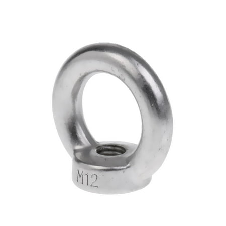 NDNCZDHC 2PCS Eye Nut M16 M20 M22 Thread Ring Shape Female Loop