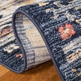 thumbnail image 4 of SAFAVIEH Charleston Rupert Southwestern Runner Rug, Navy/Ivory, 2' x 8', 4 of 9
