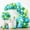 Blue,Green, variant on Purple Balloon 100 pcs Pastel Purple Balloon Arch Kit Sizes 12 Inches, Light Purple Lavender Balloons Garland for Birthday Baby Shower Gender Reveal Wedding Party Decoration