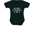 thumbnail image 1 of Tstars Boys Unisex Gifts for Irish St Patricks My First St Patricks Day Outfit Cute Infant Irish Clover St Patricks Day Shirts Gift for Boys Irish Shirt Pride Proud Irish Baby Bodysuit, 1 of 6