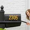 thumbnail image 4 of 12 Sheets  Self-adhesive Mailbox Number Outside Reflective Number Sticker Decal, 4 of 6