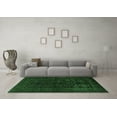 thumbnail image 3 of Ahgly Company Indoor Square Persian Emerald Green Traditional Area Rugs, 7' Square, 3 of 4