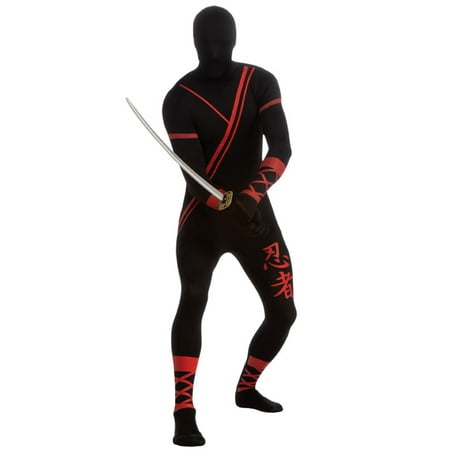 Ninja Skin Suit Costume for Adults