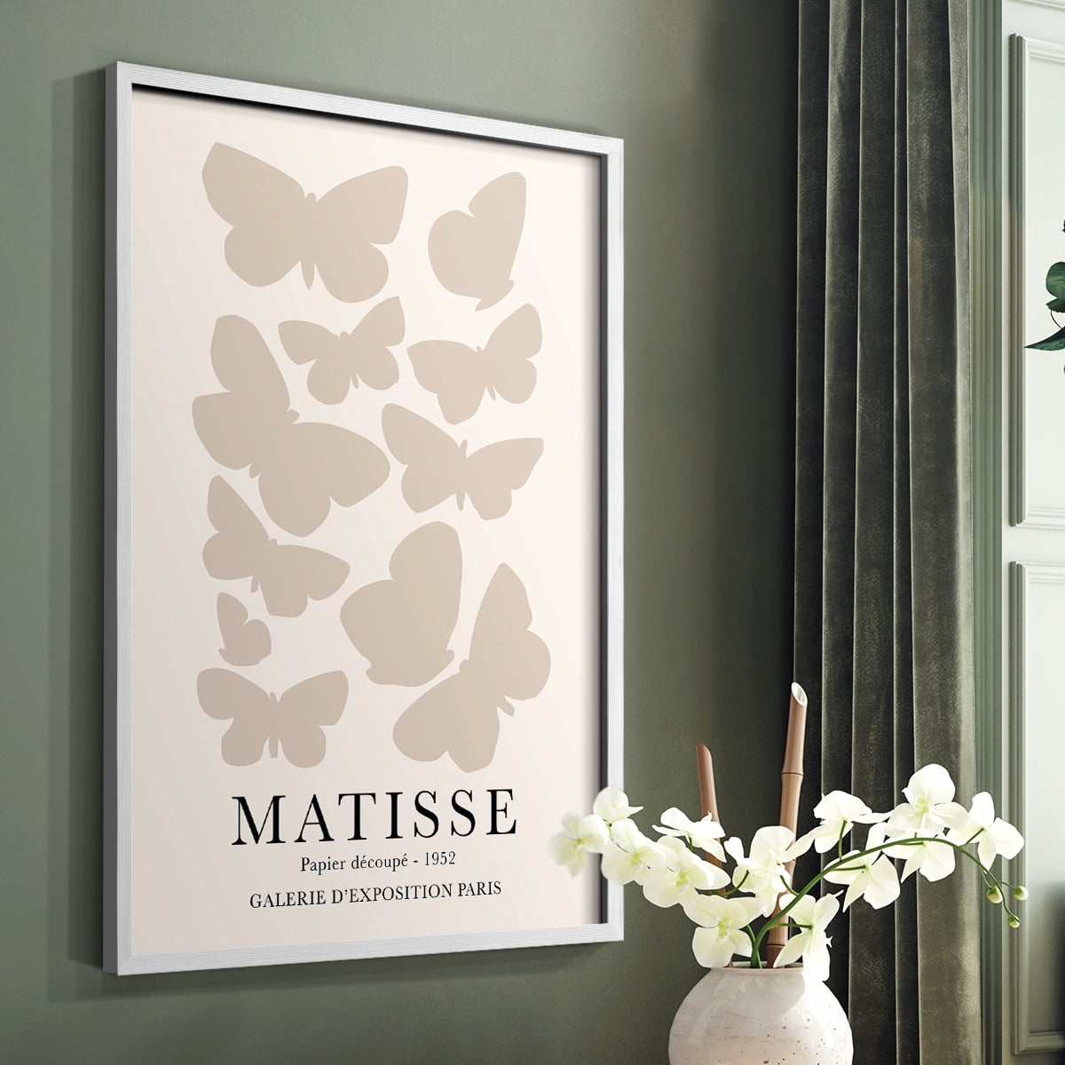 Matisse CCXII in Solid Wood 8 x 10 Framed Print
