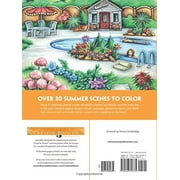 Creative Haven Summer Scenes Coloring Book