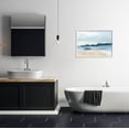 thumbnail image 2 of Stupell Industries Abstract Beach Coast Landscape Painting White Framed Art Print Wall Art, Design by June Erica Vess, 2 of 7