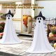 thumbnail image 3 of Fantasmas Espeluznantes para Interiores 1/2 Piezas Con Cadena Luces Funciona Pilas Y Sombrero, 3 of 9
