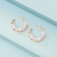 thumbnail image 4 of Pendientes étnicos de perlas Pendientes huecos clásicos Regalos de joyería para mujer Wmkox8yi sjalhkljlk420, 4 of 7