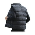 thumbnail image 6 of Frontwalk Men Sleeveless Vest Winter Warm Quilted Coats Full Zip Sleeveless Padded Jackets with Pocket for Outdoor Work Business, 6 of 8