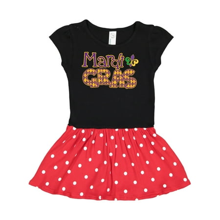 

Inktastic Mardi Gras Parade Celebration Gift Toddler Girl Dress