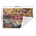 thumbnail image 3 of XMXY Woven Placemats Set of 4 PCS, Antique Car Table Mats Washable Heat Resistant Placemats, 3 of 6