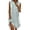 #0007-Mint Green, variant on Womens Summer Shirt Dresses Casual Short Sleeve Button Tshirt Shift Short Dress 2026 Beach Vacation Clothes