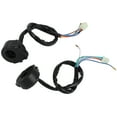 thumbnail image 2 of Bocina para Manillar de Motocicleta, Control de Interruptor de Haz Alto y Bajo para Manillar de 7/8 Pulgadas, Par Negro Universal, 2 of 7