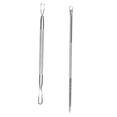 thumbnail image 6 of Vruelia Blackhead Remover Comedone Extractor,2 PCS Pimple Popper Tool, Pimple Comedone Removal 2-in-1 Extractor Tool,Stainless Steel Pimple Extractor Blackhead Removal Tool (Silver), 6 of 6
