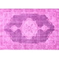 thumbnail image 1 of Ahgly Company Indoor Rectangle Persian Pink Traditional Area Rugs, 7' x 9', 1 of 4