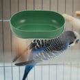 thumbnail image 4 of WEUVEB 2Ud Bañeras Para Pájaros Plásticas De Color Con De Gancho Para Jaulas, 4 of 6