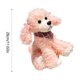 thumbnail image 3 of Muñeco de peluche con bufanda de 28 cm (11 pulgadas), adorable perro caniche, juguete de peluche para niños y niñas, ideal para festivales, cumpleaños, bodas y como regalo., 3 of 6