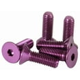 thumbnail image 1 of NRG Innovations SWS-100PP Steering Wheel Screw Kit (Upgrade Purple "CONICAL"), 1 of 3
