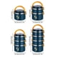 thumbnail image 2 of Stackable Lunch Box Leak-Proof Stainless Steel Thermal Lunch Boxes with Lunch Bag for Outdoor Camping, 2 of 5