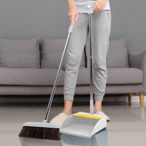 Balais et Dustpan Set pour la maison, balais et dustpan set, balai de balais, balis et combo pour bureau, stand up balais and Dust Pan
