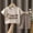 White D, variant on Pretxorve Kids Girls Boys Outfit Summer Father Theme Print Short Sleeve Top with Casual Shorts 2 Piece Set Sizes 6M-6Y