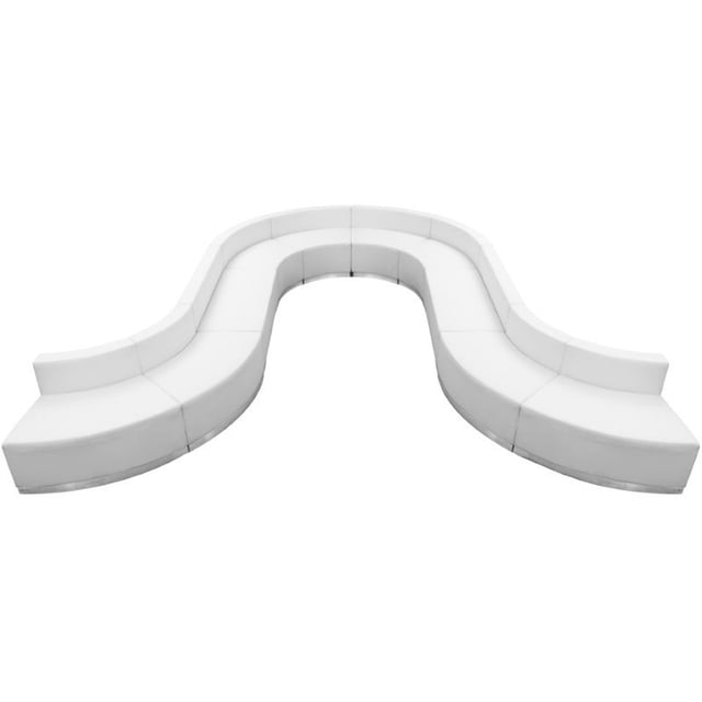 Flash Furniture Hercules Alon 10 Pièces de Réception en Blanc